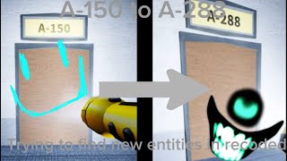 A-150 to A-288 in interminable rooms recoded