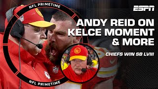 'HE WANTS TO BE OUT THERE!' - Andy Reid on moment with Travis Kelce during SB LVIII | NFL Primetime