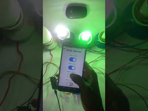 Smart home automation using ESP8266 microcontroller #arduinoproject #automation #esp32project #El.01