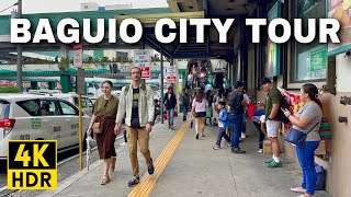 Baguio City Streets on Sunday! | A Colorful Walking Tour in the Most Popular City of the North!