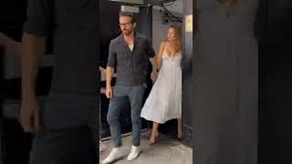 Ryan Reynolds and Blake Lively Spotted Leaving Screening of Taylor Swift Short F
