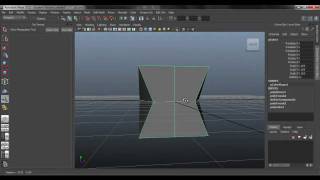 Autodesk Maya 2012 Tutorial- How to Mirror Objects