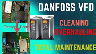 How to Clean Danfoss VFD /VLT series FC 301/ 302 Cleaning /Complete Overhauling / Total Maintenance