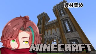 【MineCraft】のんびり石と木材集め【Vtuber】