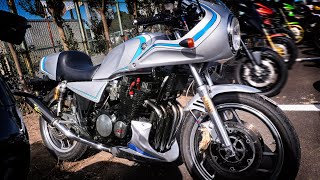 YAMAHA XJ750E Custom Bike ロケットカウル