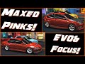 Maxed Evo & Focus Pinks!! |  Rush Racing 2