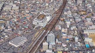 Google Earth　新守山駅（愛知県）しんもりやま　中央本線