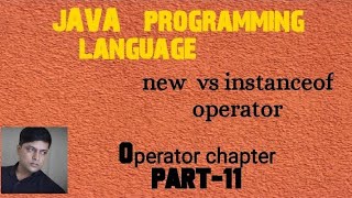New and instanceof operator in JAVA || PART-23 ||JAVA #java #javaprogramming #operator