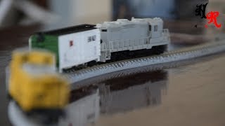 Life-Like N-scale Locomotive GP18 Undecorated \u0026 Tomix LT-PC 90949, 91028 Railset : ชุดรางรถไฟจำลอง