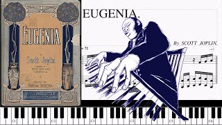 Scott Joplin - Eugenia - Cover Piano (Sheets Scott Joplin, Tutorial Piano Eugenia)