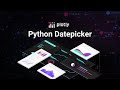 The Datepicker in Python apps - Plotly Dash