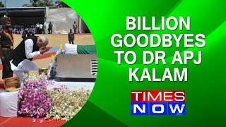 Nation bids a teary adieu to Dr Kalam