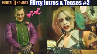 MK11 Flirty Intros & Teases (Updated Relationship Dialogues) - Mortal Kombat 11