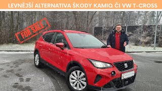 Seat Arona - cenově výhodný zástupce oblíbených crossoverů