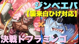 《トレクル》決戦ドフラミンゴ！《襲来白ひげ対応》ジンベエパ攻略！