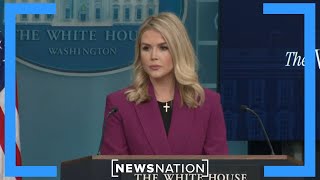 Trump administration's first White House briefing