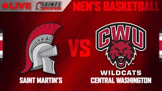 Saint Martin's vs. Central Washington (Men's Basketball) | LIVE 1/23/2025