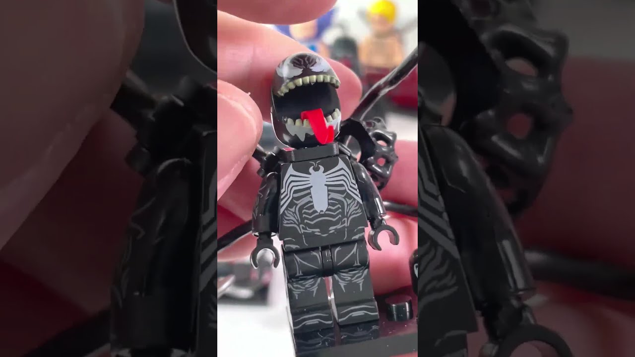 LEGO Marvel's Spider-Man 2 Venom Miles Morales Unofficial Lego Minifigures #Shorts