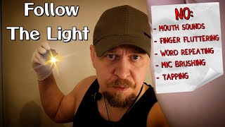 #1.1: ASMR Eye Exam (Cranial Nerve): Follow My light