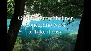 Gustav Gunsenheimer: Concertino Nr. 4  \