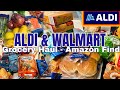 BUDGET TREASURES: NEW ALDI & WALMART GROCERY HAUL & FINDS - AMAZON FIND