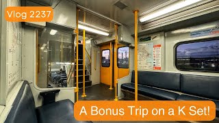 Sydney Trains Vlog 2237: A Bonus Trip on a K Set