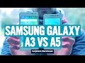 Samsung Galaxy A3 vs A5 comparison