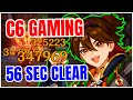 F2P C6 Gaming Team MELTS Abyss in 56 Seconds!