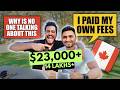 HOW I PAID MY FEES MYSELF WHILE STUDYING IN 🇨🇦 CANADA ? STEP-BY-STEP EVERY DOLLAR BREAKDOWN