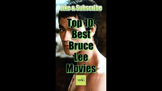 Top 10 Best Bruce Lee Movies #shorts