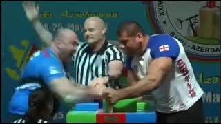 Levan Saginashvilli vs Mirtaleh Aslanov 2014 Europian championship final match.