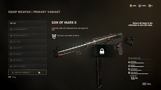 Call of duty WW2 The Epic MP40 (Son of Mars) to nice !!!