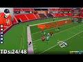 scoring a td with every team ever in nfl universe football