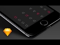 dynamic iOS nav design in Sketch dynamic iOS nav design in Sketch