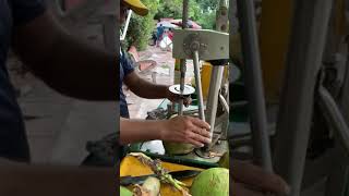 automatic coconut water vending machine #shorts