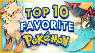 Top 10 Favorite Pokemon