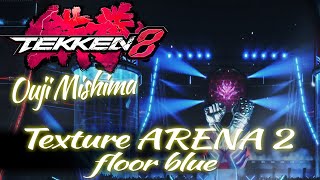 TEKKEN 8 Arena 2 texture floor blue