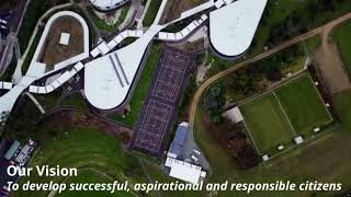 Kingston High School aerial footage