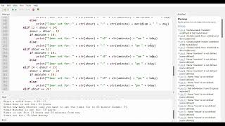 Python3 Alarm System Code