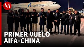 Awesome Cargo lanza rutas regulares desde el AIFA hacia China