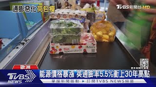 烏俄緊張讓通膨更嚴重 美家庭月支出增破萬元｜TVBS新聞