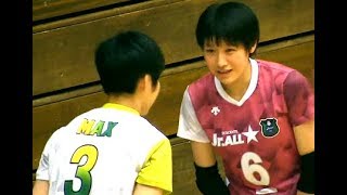 春高バレー女子オールスター【石川真佑・曽我啓菜1st/MAX vs WING】全日本ジュニアオールスタードリームマッチVolleyball high school girls Japan