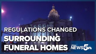 Regulations surrounding funeral homes and crematories changed in 2024