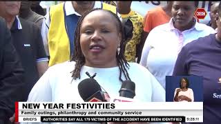 A flurry of activities in the counties characterize first day of 2025