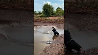 One cast of the net, and you've caught a whole pond of fish! #fishing