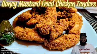 Honey Mustard Fried Chicken Tenders | Parmesan Crust | Keto | Low Carb | Cooking With Thatown2