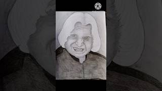 how to draw Dr Abdul Kalam sketch