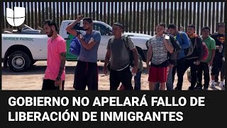 En un minuto: Gobierno descarta recurrir veto judicial contra liberación de migrantes en la frontera