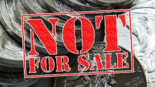 ALERT: Major Bullion Dealers Halt Silver Sales!