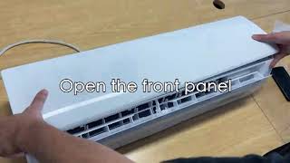 How does UV LED AC(air conditioning, mini split) light installation? | ACLS50D